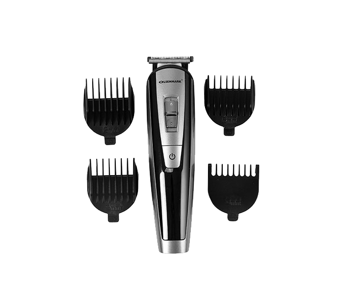 Olsenmark OMTR4038 Waterproof Rechargeable Hair & Beard Trimmer - Black - Zoom Image 3