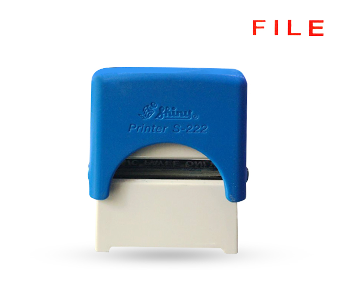 Shiny STF05 FILE Self-Inked Readymade Stamp - Zoom Image