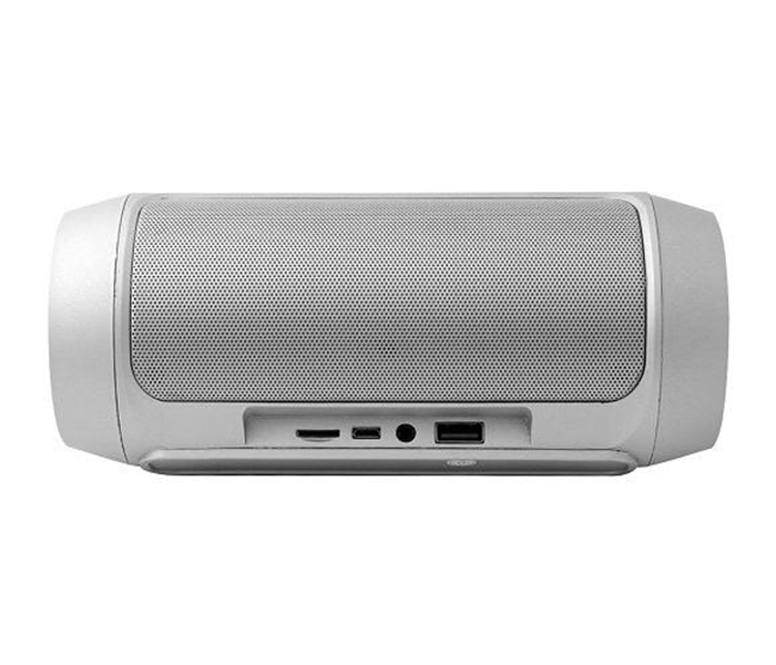 Splash Proof Portable Bluetooth Speaker With Micro Sd, Flash Drive - Silver - Zoom Image