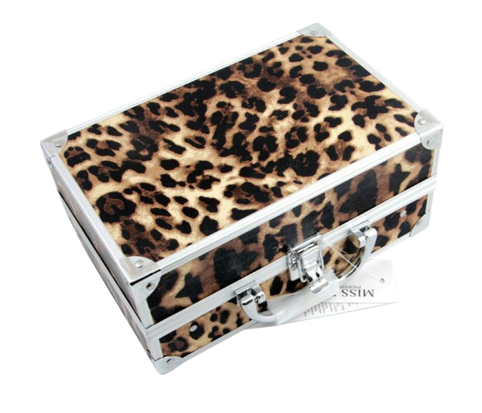 Miss Rose 7007-002N Multifunctional Facial Makeup Case Brown - Zoom Image