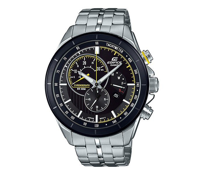 Casio Edifice EFR-561D-1AVUDF Mens Analog Watch Silver and Black - Zoom Image