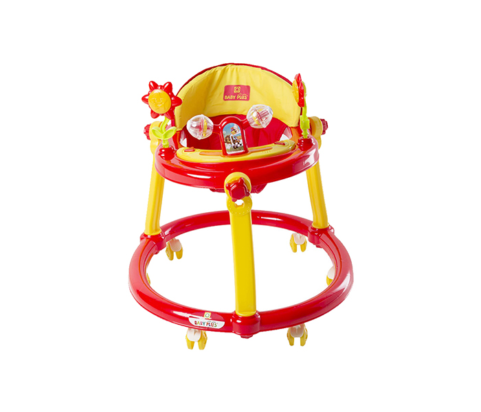 Baby Plus BP8139 Baby Walker - Red & Yellow - Zoom Image 3