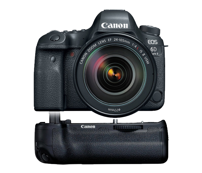 Canon EOS 6D Mark II 26.2 MP DSLR Camera with 24-105mm f/4L II Lens - Black - Zoom Image 6