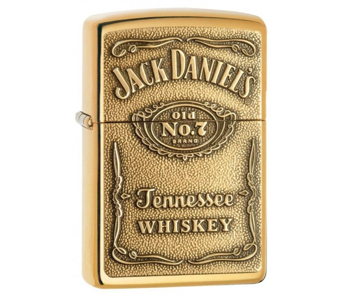 Zippo 254B JD 428 Jack Daniel Emblem Lighter Bronze - Zoom Image 2