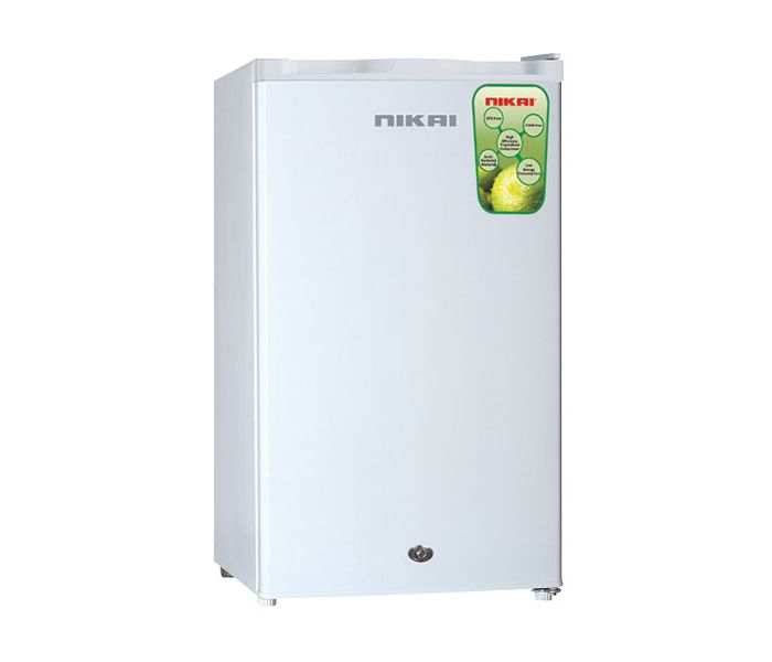 Nikai NRF125SS 1 Single Door Defrost Free Stainless Steel Refrigerator 125 Liter Silver - Zoom Image 2