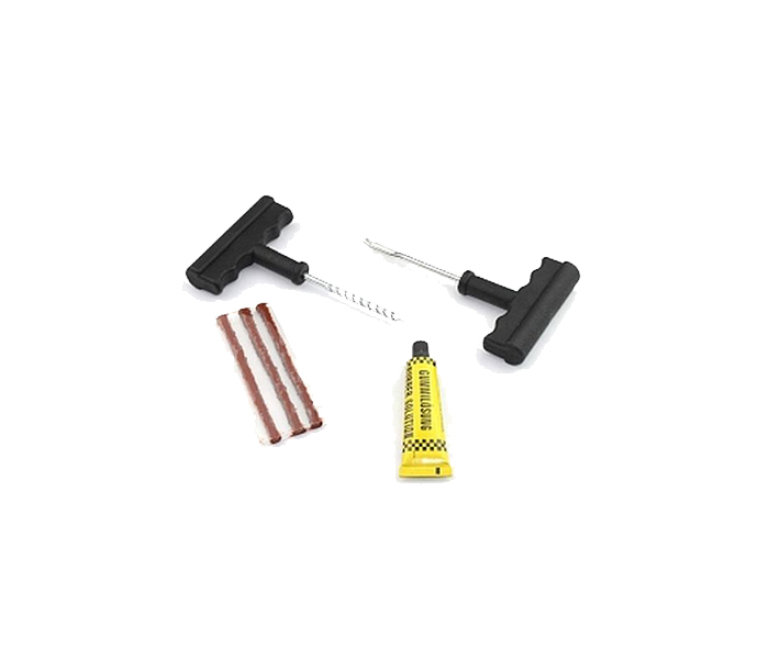 Car & Bike Tubeless Tyre Puncture Repair Tool Kit - Zoom Image