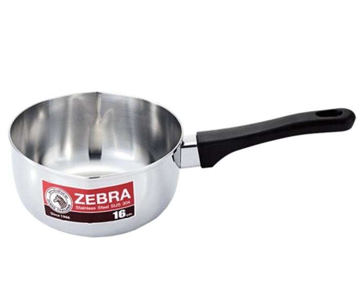 Zebra ZE-166307 Stainless Steel 16 cm Japanese Sauce Pan Silver - Zoom Image