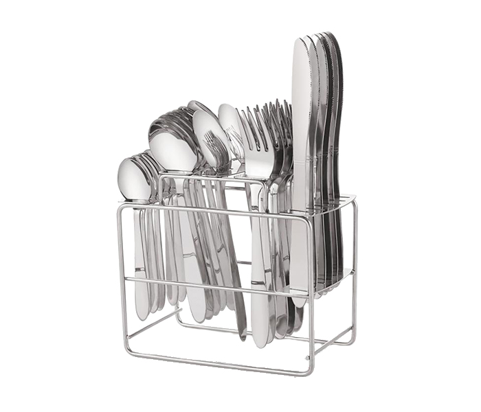 Delcasa DC1116 27 Pieces Stainless Steel Cutlery Set - Silver - Zoom Image