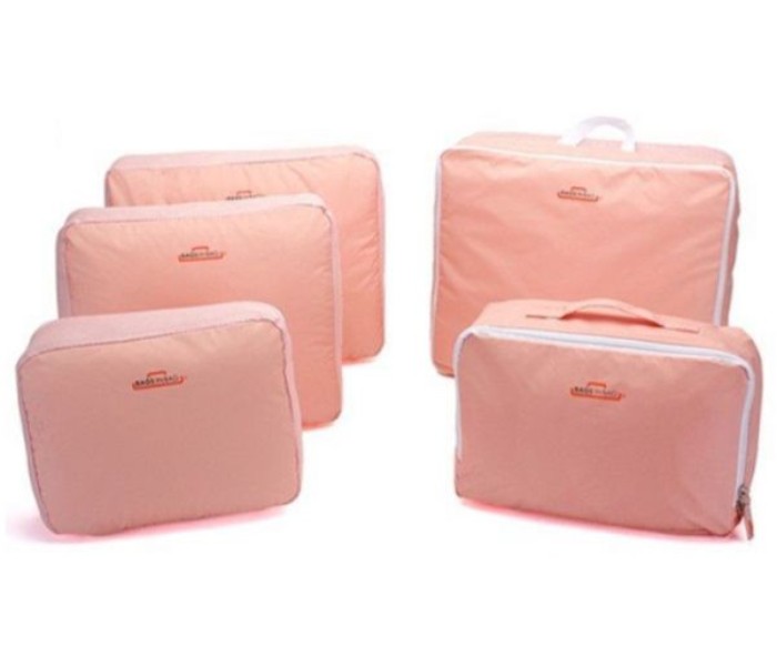 Travel Bag for Women 5 Piece TB52 Pink - Zoom Image 4