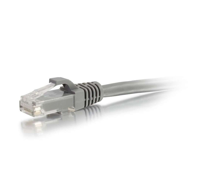 iends IN-CA2190 Cat 6 Patch Cord Network Cable - Grey - Zoom Image 1