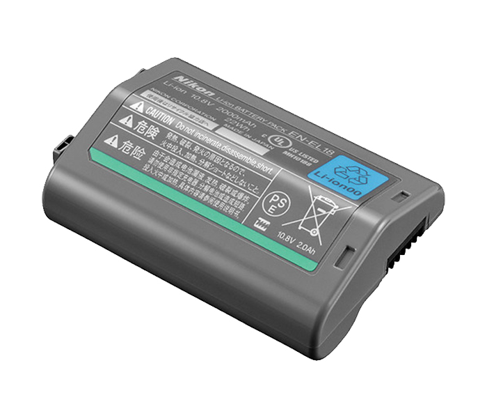 Nikon EN-EL18 Rechargeable Lithium-Ion Battery - Black - Zoom Image 1