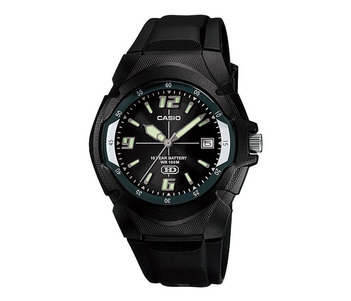 Casio MW-600F-1AVDF Mens Sports Watch Black - Zoom Image