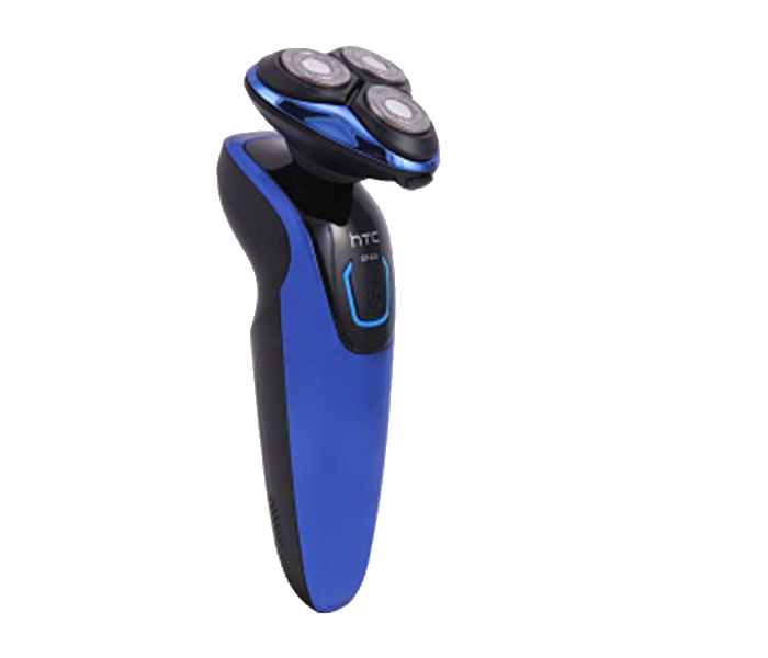 GT628 Super Power Rechargeable 4D Washable Mens Shaver - Blue - Zoom Image 1