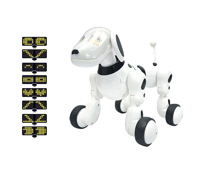 Buomran Toys 6013-3 Smart Pet Music Sound Dancing Dog Remote Control Toy - White - Zoom Image 2