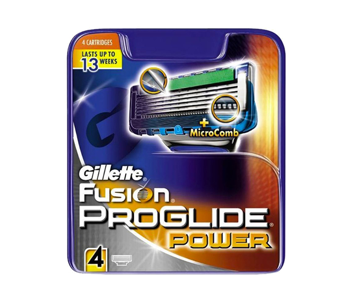 Gillette N11293641A 4 Pieces Proglide Power Cartridges - One Size - Zoom Image 1