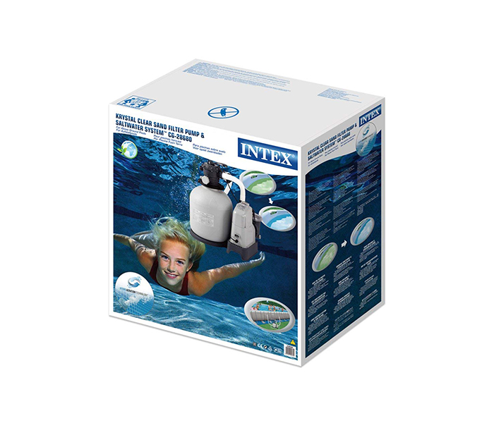 Intex ZX-28680 2650 Galon Sand Filter & Saltwater Systems - Zoom Image 1