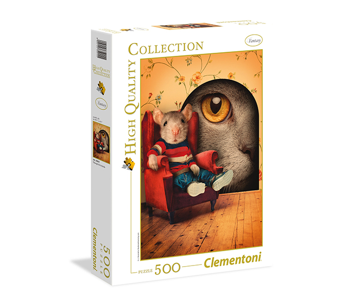 Clementoni 35015 Trough the Keyhole Adult Puzzle - 500 Pieces - Zoom Image 2