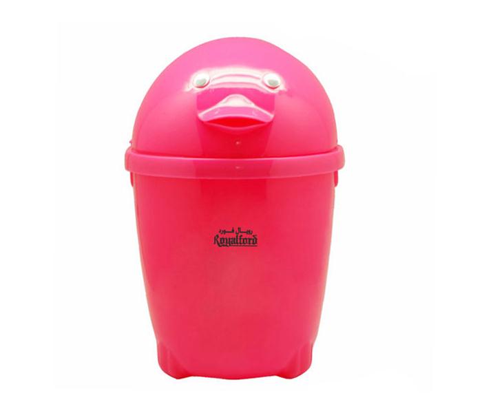 Royalford RF7235 11 Litre Dust Bin - Pink - Zoom Image