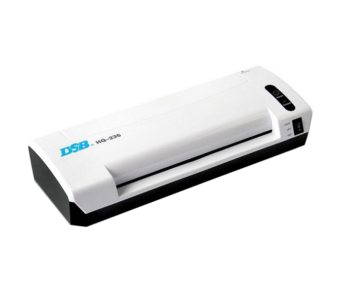 DSB HQ236 9-inch Hot Shoe A4 Pocket Laminator Machine - White - Zoom Image 4