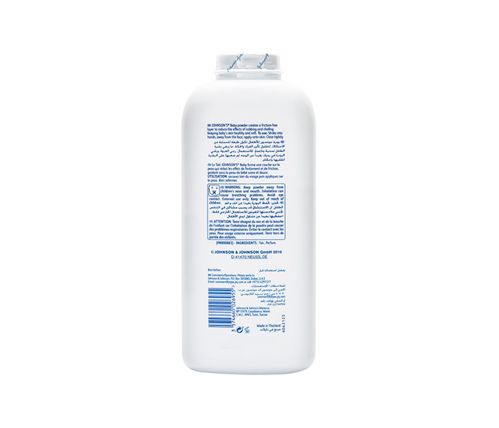 Johnsons Baby N11584243A Baby Powder - White - Zoom Image 1