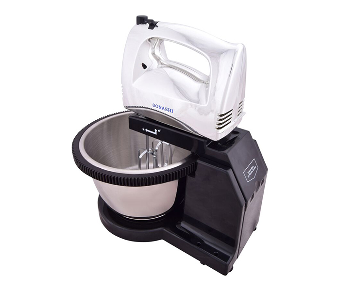 Sonashi SMX-112MB(VDE) 250W Hand Mixer - Silver - Zoom Image 3