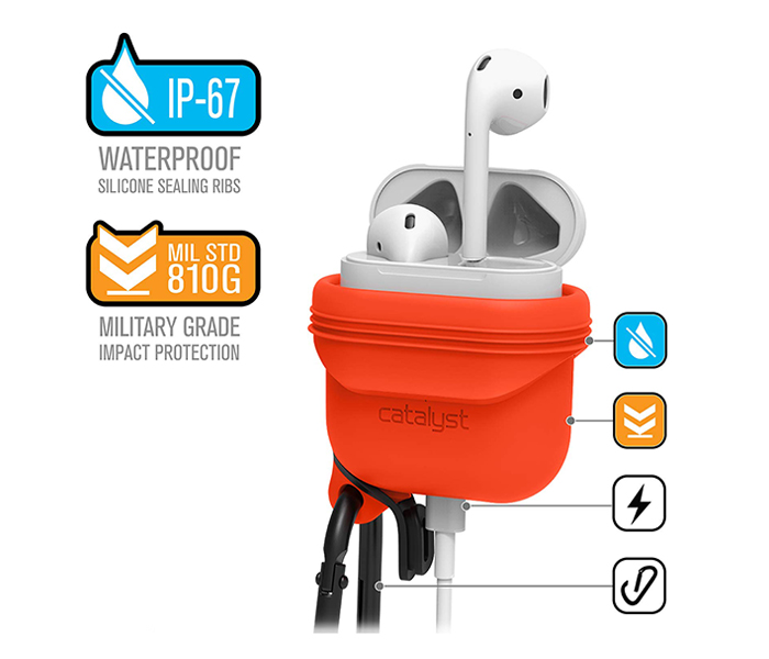 Catalyst Waterproof Case for AirPods - Red - Zoom Image 4