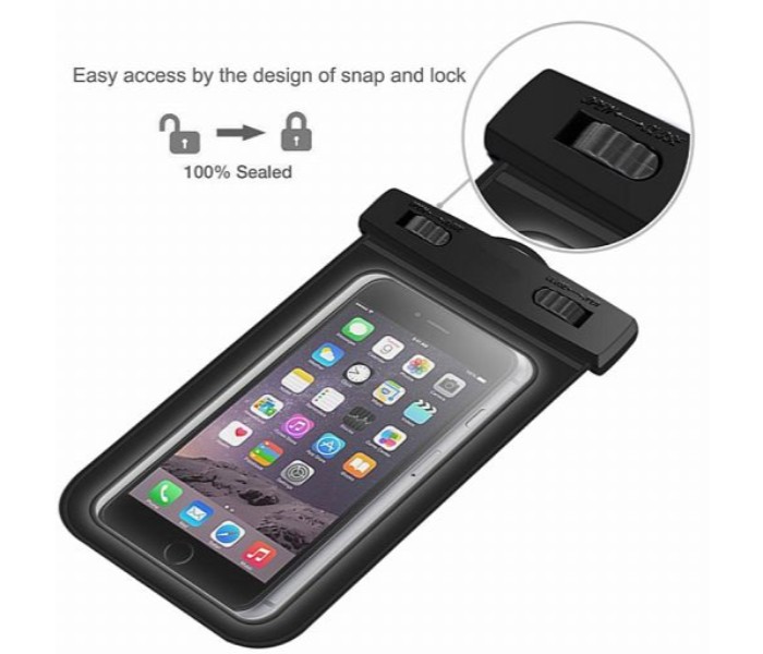 Universal Waterproof Underwater Mobile Pouch Dry Bag For Smartphones Under 5.5 Inches Multicolor - Zoom Image 1