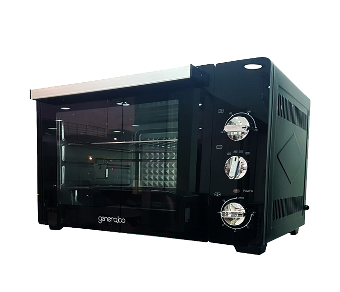 Generalco HK-5008RL 2800 Watts Electric Oven - 50 Litre, Black - Zoom Image