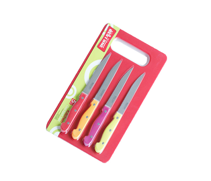 Royalford RF6970 5 Pieces Cutlery Set - Red - Zoom Image