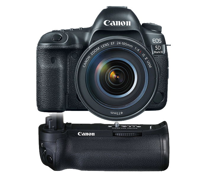 Canon EOS 5D Mark IV 30.4 MP DSLR Camera with 24-105mm f/4L II Lens - Black - Zoom Image 1