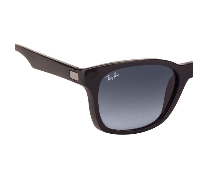 Ray-Ban 0RB4197l 601/8G Wayfarer Black Frame & Blue Gradient Mirrored Sunglasses for Unisex - Zoom Image 5