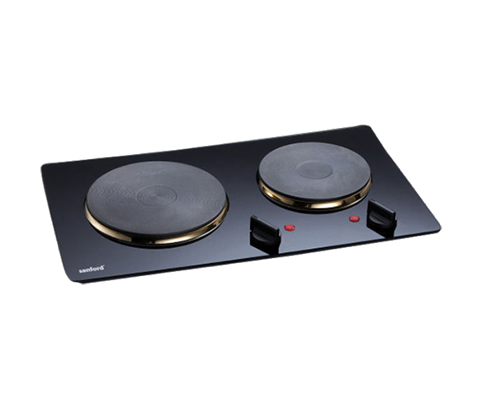 Sanford SF5021HPT BS 1750 Watts Electric Double Hot Plate - Black - Zoom Image