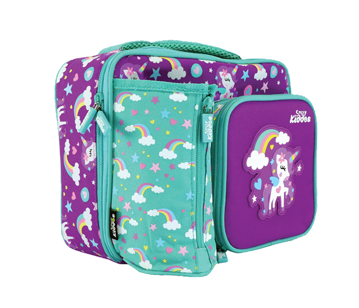 Smily Kiddos SK11004009 Multi Compartment Lunch Bag - Pink - Zoom Image 1