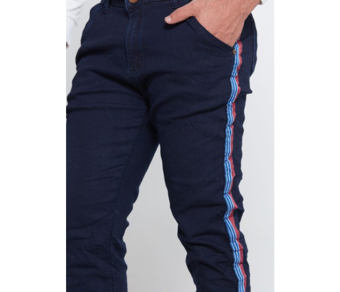 Petro OU10017 Joe Blow Side Line Skin Fit Jeans 36-Blue - Zoom Image 5