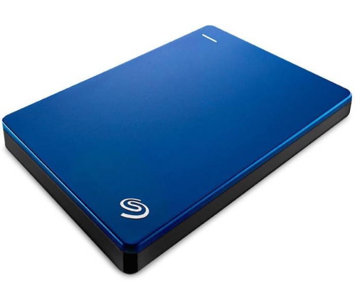 Seagate STDR1000200 2TB 2.5 inch Backup Plus Slim Portable Hard Disk Drive Blue - Zoom Image 1