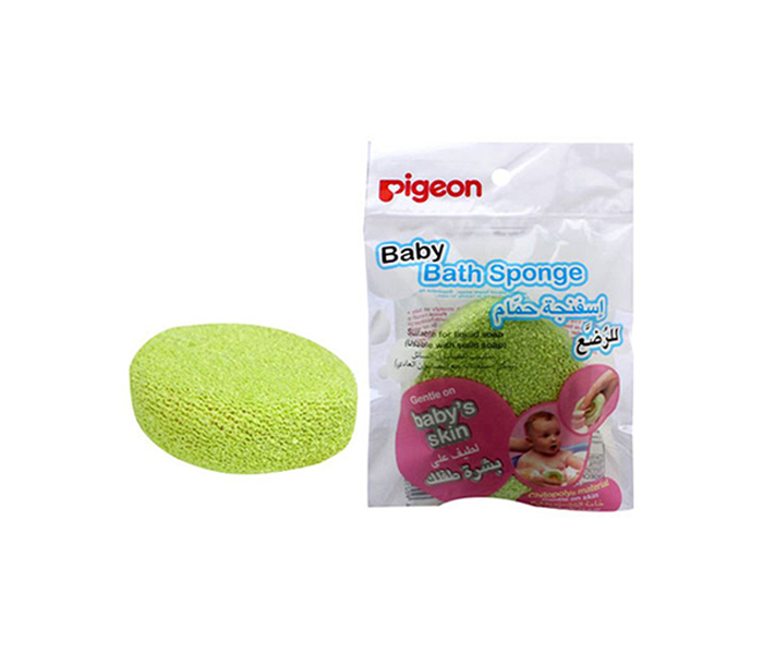 Pigeon N11583525A Baby Bath Sponge - Green - Zoom Image 2