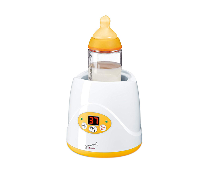 Beurer BY 52 2 in 1 Function Baby Food and Bottle Warmer - Yellow & White - Zoom Image 1