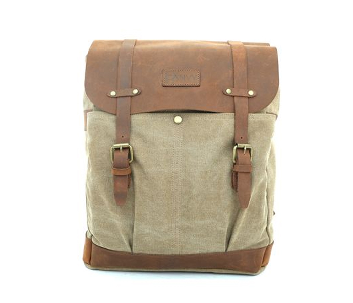 Para John PJBP6610-K Canvy Backpack - Khaki - Zoom Image 2