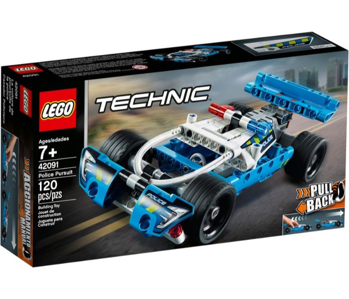 Lego Technic 42091 Police Pursuit Multicolor - Zoom Image 1