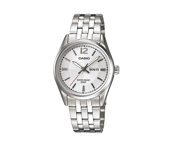 Casio LTP-1335D-7ADF Womens Analog Watch Silver - Zoom Image