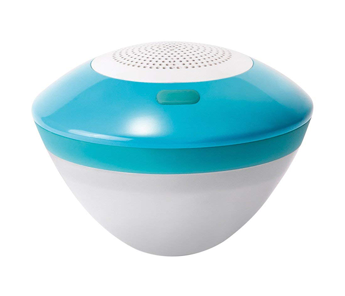 Intex ZX-28625 Pool Floating Bluetooth Speaker with LED Light - Blue & White - Zoom Image 4