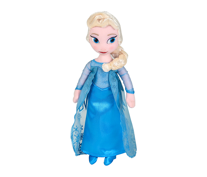 Disney Plush PDP1400010 10-inch Frozen Elsa Soft Toy - Blue - Zoom Image