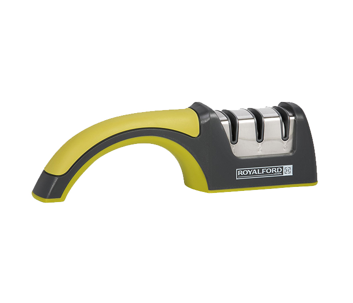 Royalford RFU9032 3 Stage Knife Sharpener - Green - Zoom Image 5