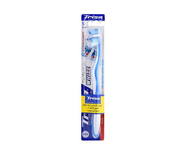 Trisa Perfect and Comfort White Soft Toothbrush - Zoom Image