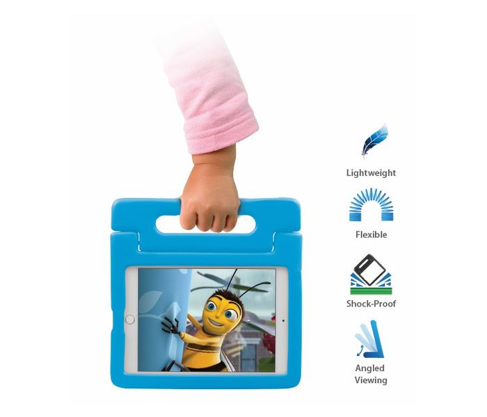 Promate Bamby-Mini 3 Shockproof Kiddie Case with Convertible Stand For Ipad Mini 3 - Blue - Zoom Image 1