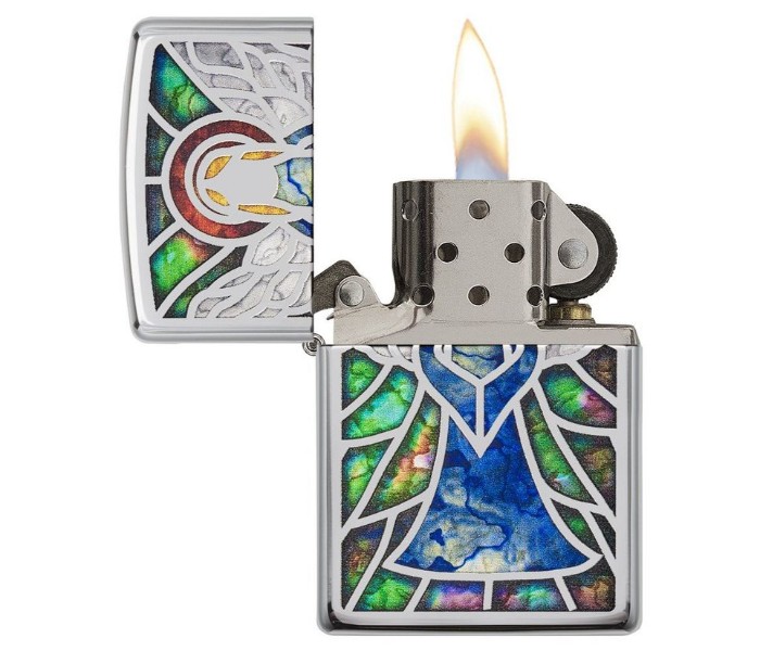 Zippo 28967 Angel Fusion Lighter Multicolor - Zoom Image 1