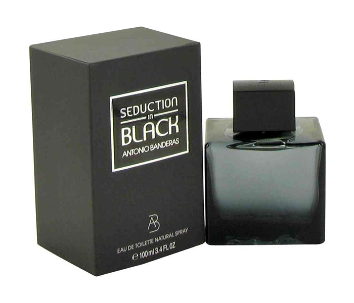 Antonio Banderas 100ml Seduction in Black Eau De Toilette Spray for Men - Zoom Image