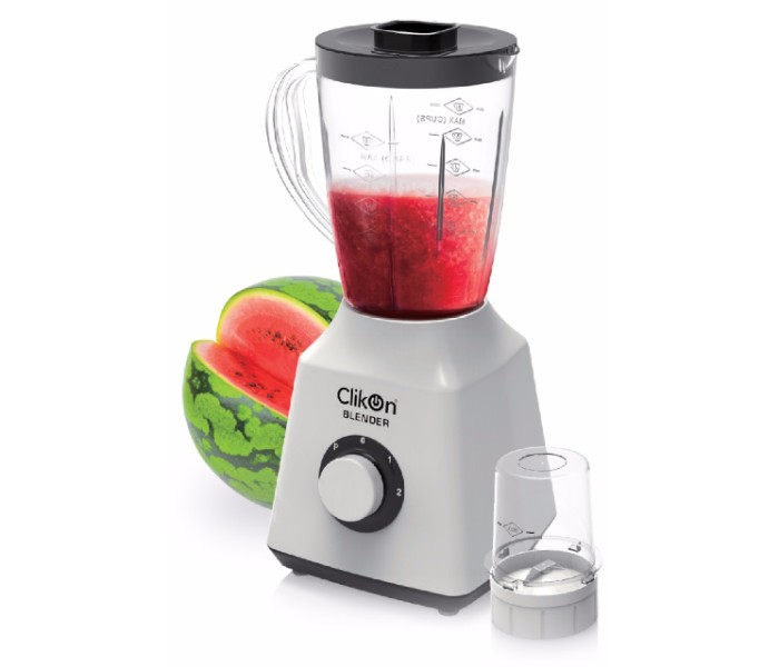 Clikon CK2284 2 in 1 Electric Blender 1.5 Liter White - Zoom Image