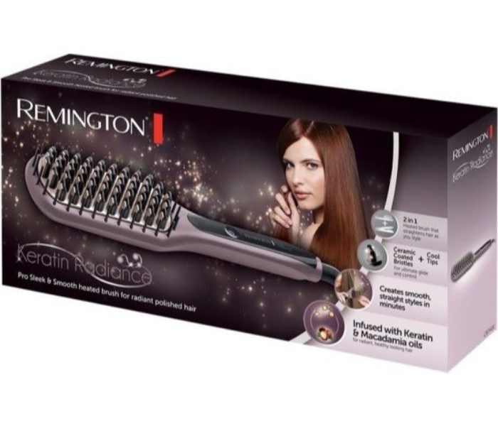 Remington RECB7401 Keratin Radiance Sleek & Smooth Hair Straightener Purple - Zoom Image 3