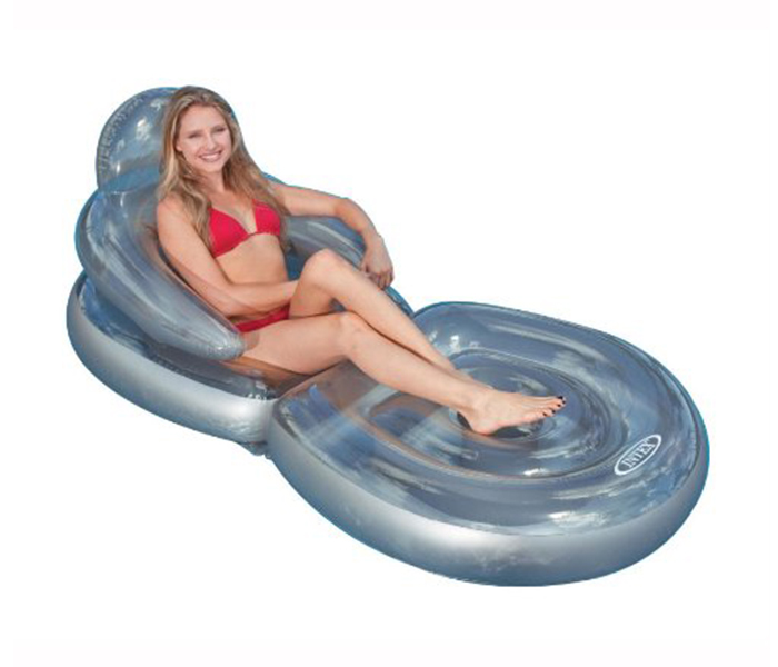 Intex ZX-58867 Folding Lounge Chair Pool Float - Zoom Image 1